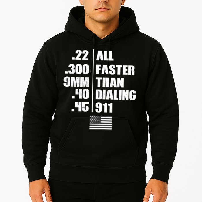 All Faster Than Dialing 911 Hoodie