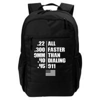 All Faster Than Dialing 911 Daily Commute Backpack