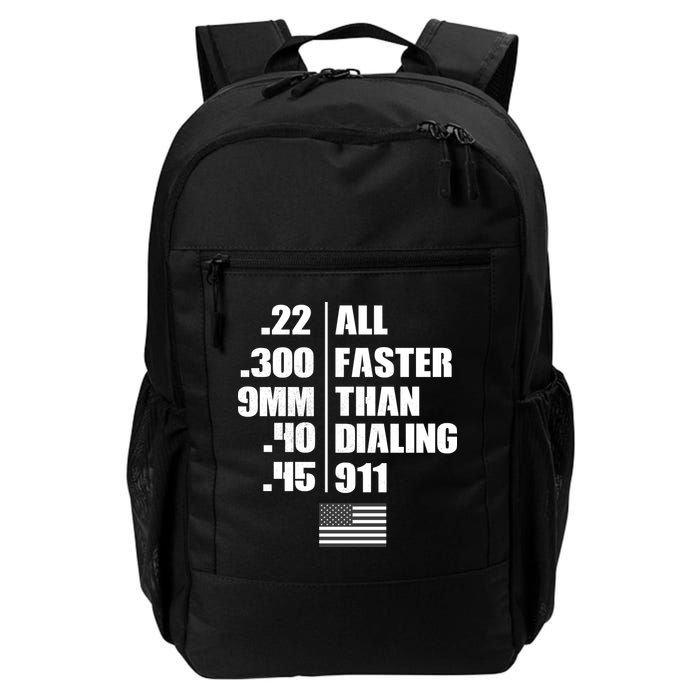 All Faster Than Dialing 911 Daily Commute Backpack