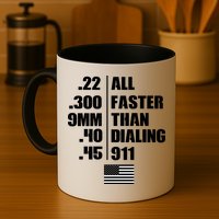 All Faster Than Dialing 911 Mug
