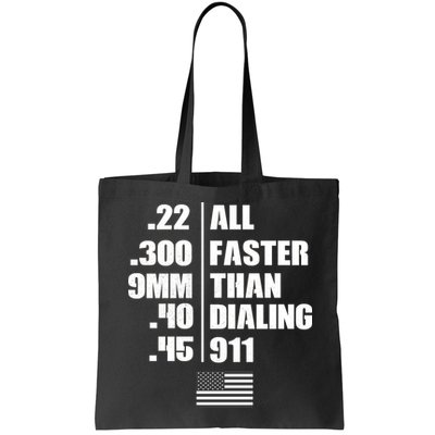 All Faster Than Dialing 911 Bag
