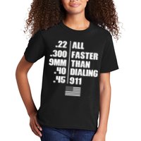 All Faster Than Dialing 911 Kids T-Shirt