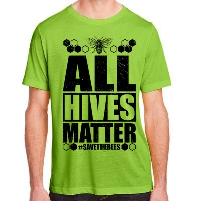 All Hives Matter Save The Bees Adult ChromaSoft Performance T-Shirt