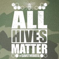 All Hives Matter Save The Bees Legacy Tie Dye Trucker Hat