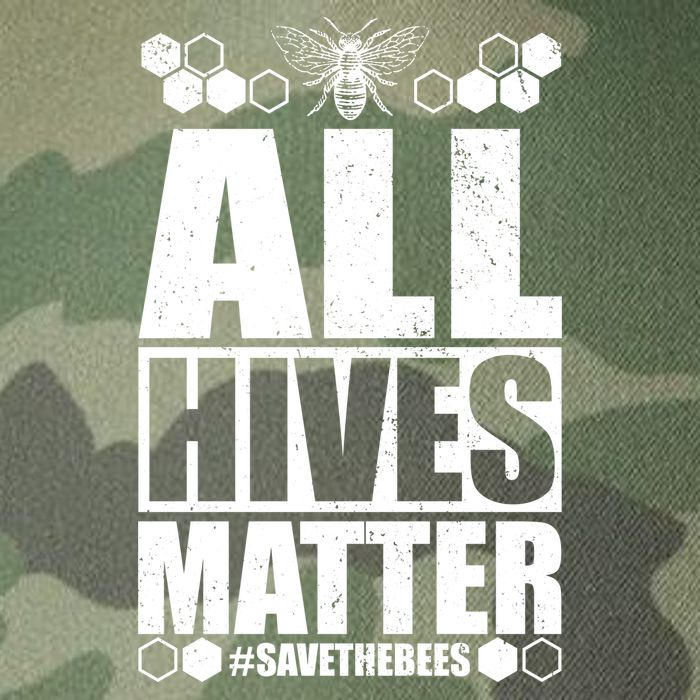 All Hives Matter Save The Bees Legacy Tie Dye Trucker Hat