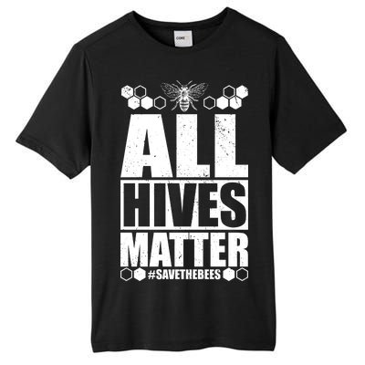 All Hives Matter Save The Bees Tall Fusion ChromaSoft Performance T-Shirt