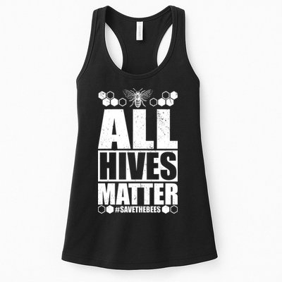 All Hives Matter Save The Bees Womens Tank Top