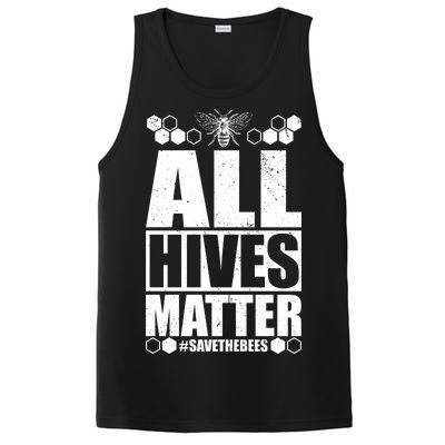 All Hives Matter Save The Bees PosiCharge Competitor Tank