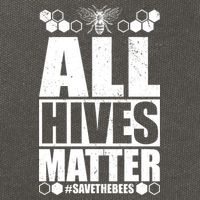 All Hives Matter Save The Bees Cotton Canvas Backpack