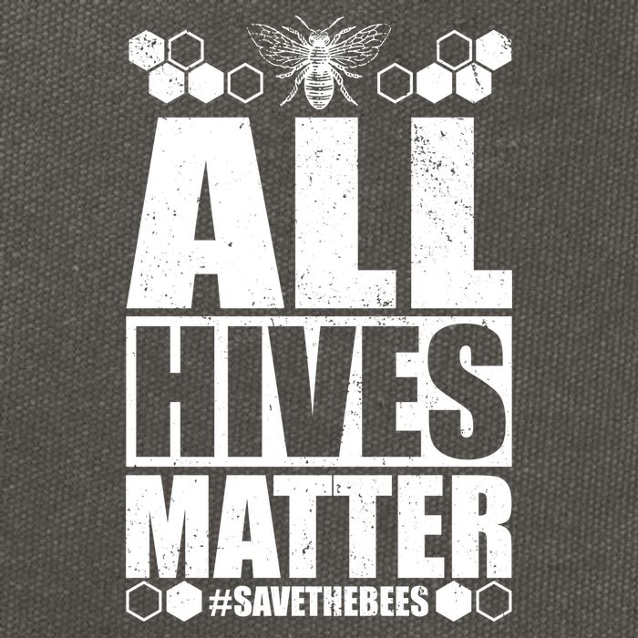 All Hives Matter Save The Bees Cotton Canvas Backpack