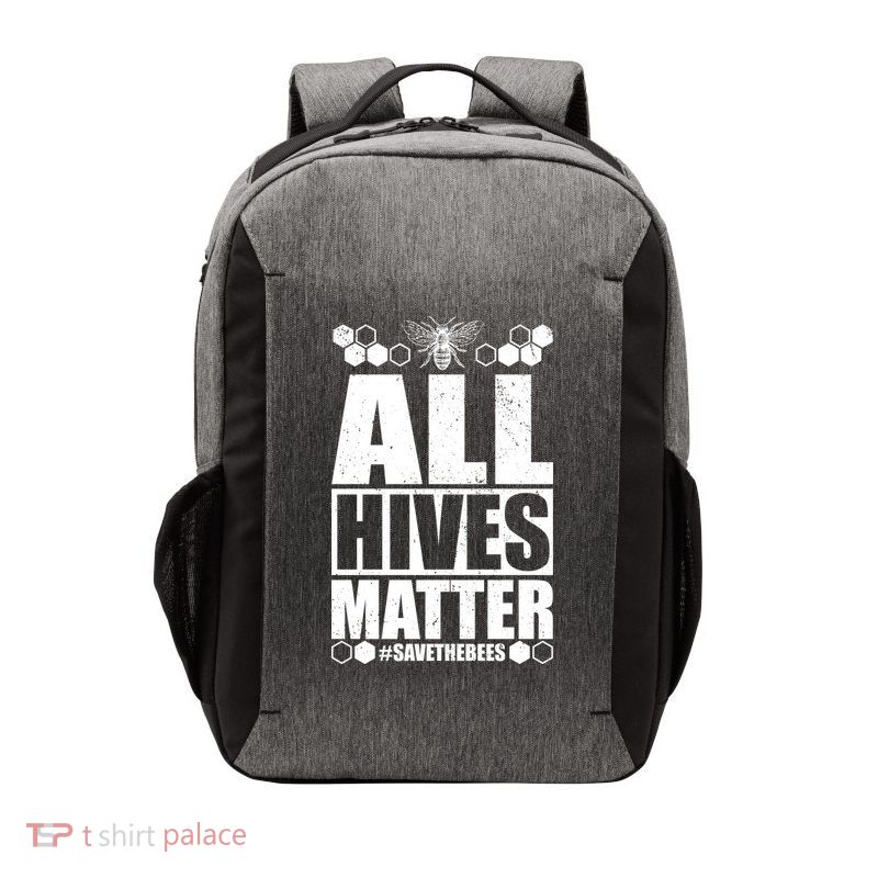 All Hives Matter Save The Bees Vector Backpack