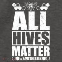 All Hives Matter Save The Bees Vector Backpack