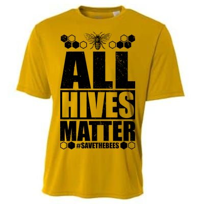 All Hives Matter Save The Bees Cooling Performance Crew T-Shirt