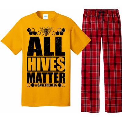 All Hives Matter Save The Bees Pajama Set