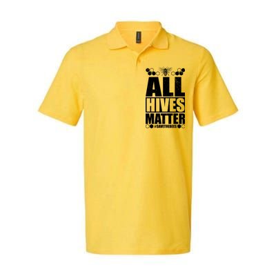 All Hives Matter Save The Bees Softstyle Adult Sport Polo