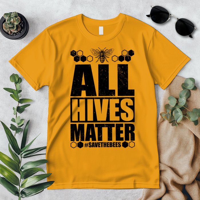 All Hives Matter Save The Bees Premium T-Shirt