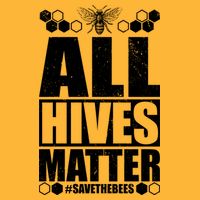 All Hives Matter Save The Bees Baby Bodysuit