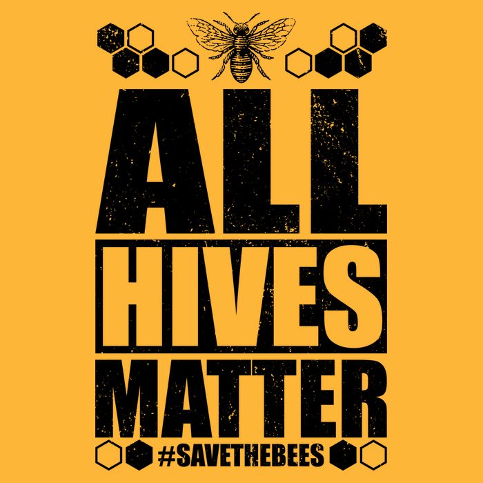 All Hives Matter Save The Bees Baby Bodysuit