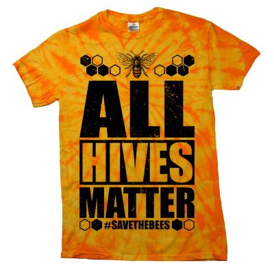 All Hives Matter Save The Bees Tie-Dye T-Shirt