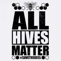 All Hives Matter Save The Bees Garment-Dyed Sweatshirt