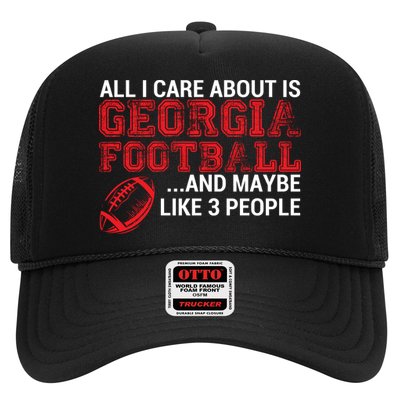 All I Care About Is Georgia Football Trucker Hat