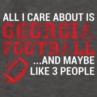 All I Care About Is Georgia Football Vector Backpack