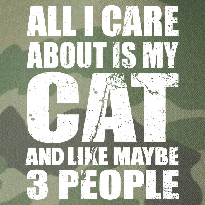 All I Care About Is My Cat And Like 3 People Legacy Tie Dye Trucker Hat