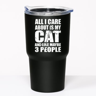 All I Care About Is My Cat And Like 3 People Tumbler