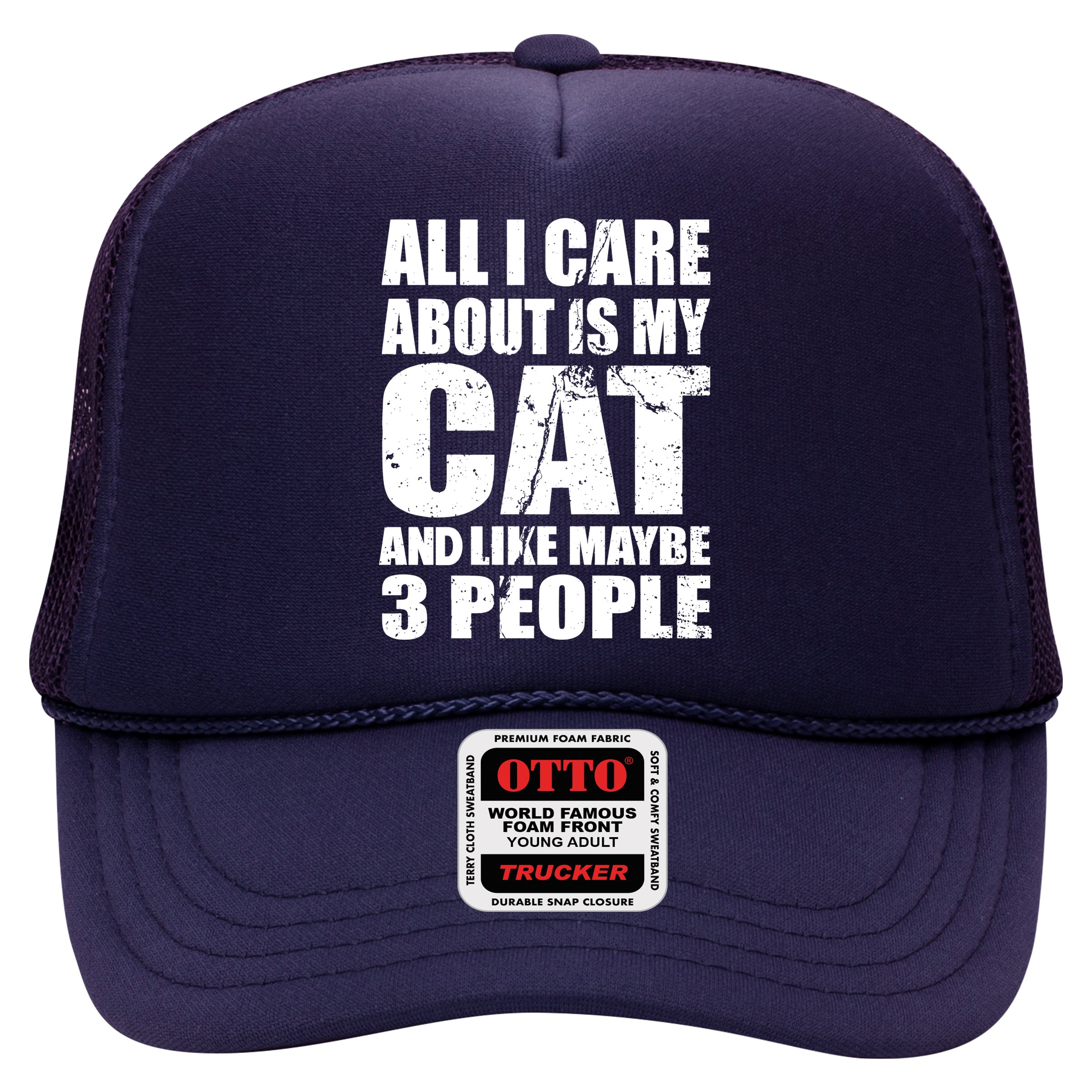All I Care About Is My Cat And Like 3 People Hat