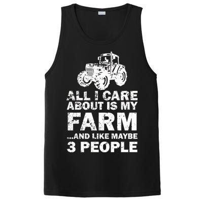 All I Care About is My Farm & Like 3 People PosiCharge Competitor Tank