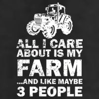 All I Care About is My Farm & Like 3 People Golf Towel