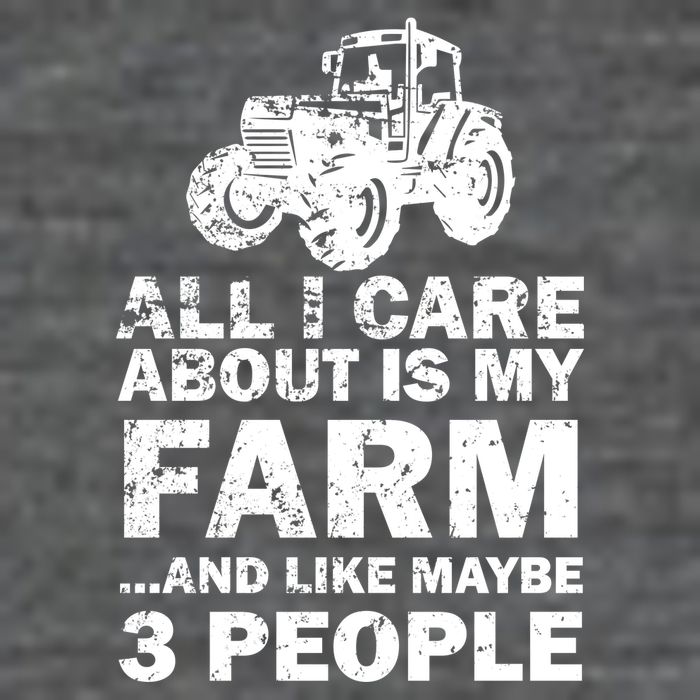 All I Care About is My Farm & Like 3 People Baby Bodysuit