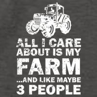 All I Care About is My Farm & Like 3 People Vector Backpack