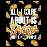 All I Care About Is Tacos Sustainable Beanie