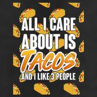 All I Care About Is Tacos Golf Towel