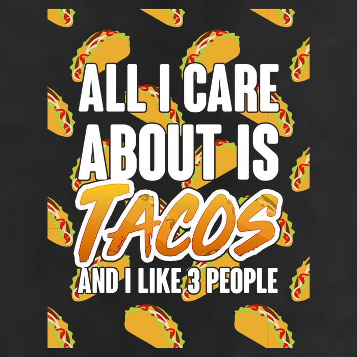 All I Care About Is Tacos Golf Towel