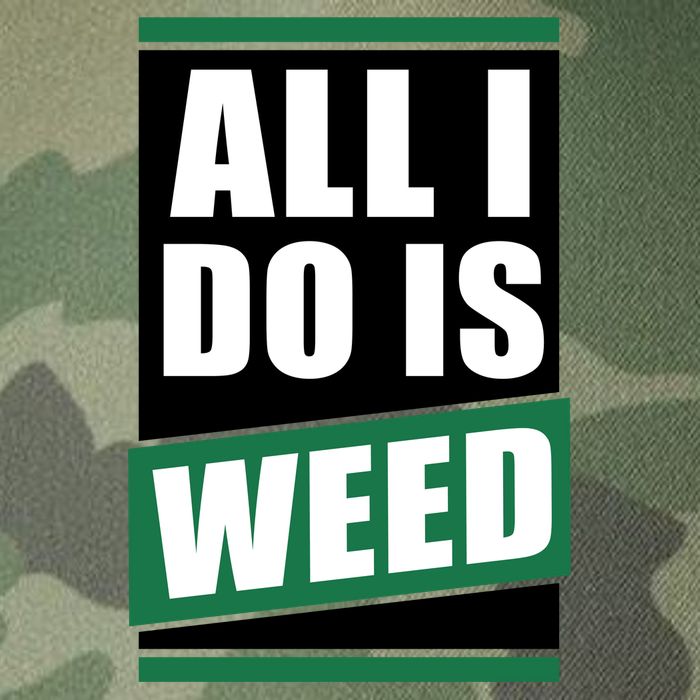 All I Do Is Weed Legacy Tie Dye Trucker Hat