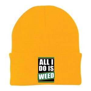 All I Do Is Weed Knit Cap Winter Beanie