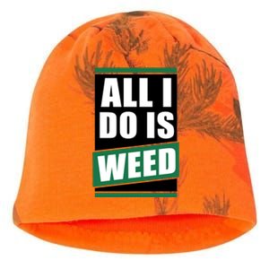 All I Do Is Weed Kati - Camo Knit Beanie