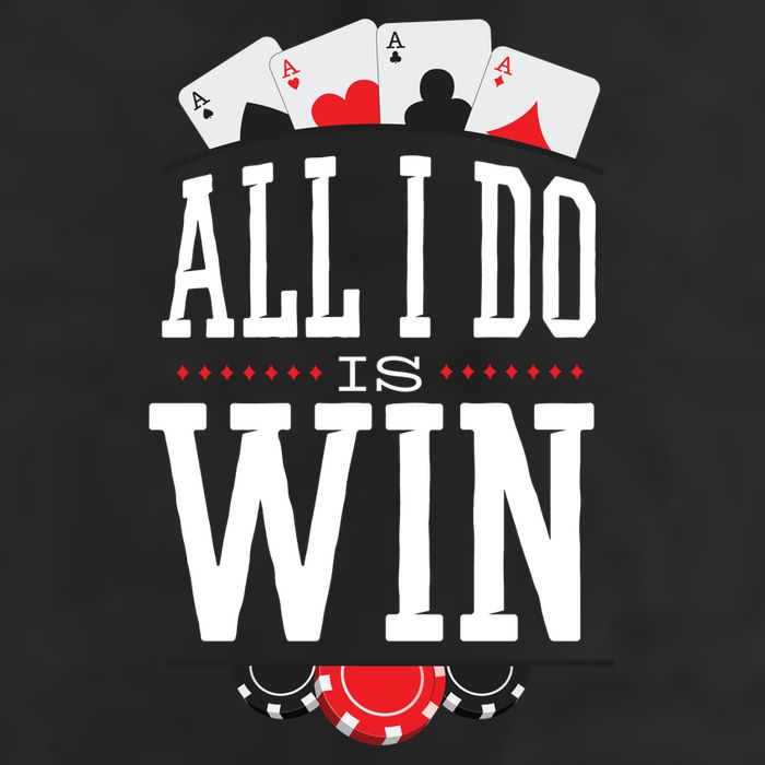 All I Do Is Win Poker Adult Drive Performance Visor