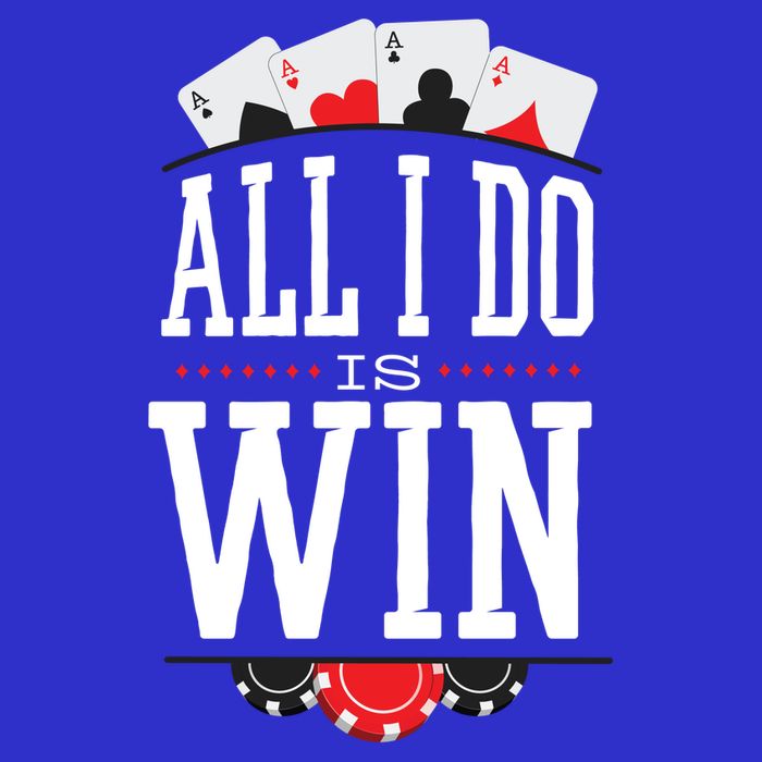 All I Do Is Win Poker Long Sleeve Shirt