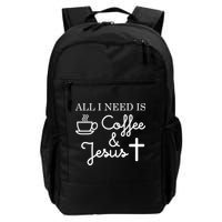 All I Need is Coffee and Jesus Backpack