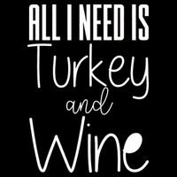 All I Need Is Turkey And Wine 16 in Basic Backpack