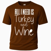 All I Need Is Turkey And Wine Performance Shirt