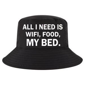 All I Need Is Wifi Food  Cool Comfort Performance Bucket Hat