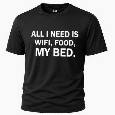 All I Need Is Wifi Food  Performance Shirt