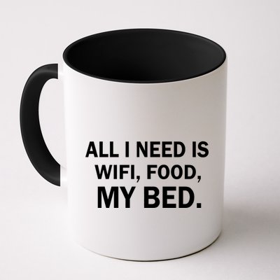 All I Need Is Wifi Food  Coffee Mug