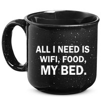 All I Need Is Wifi Food  15oz Campfire Ceramic Mug