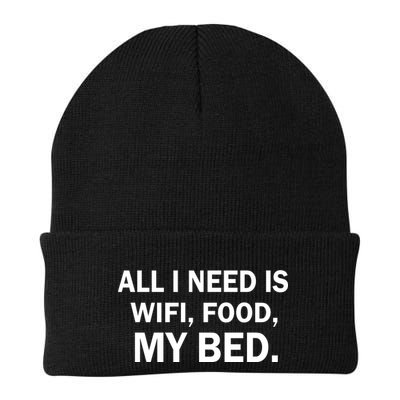 All I Need Is Wifi Food  Beanie