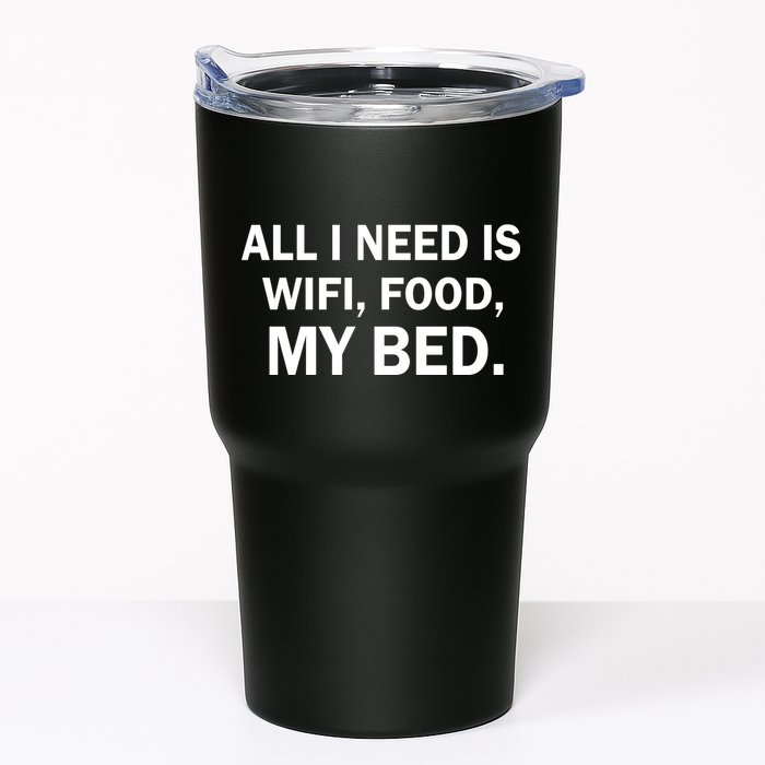 All I Need Is Wifi Food  Tumbler